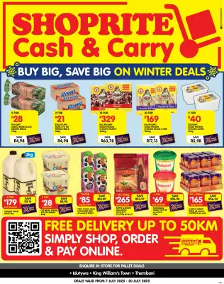 Shoprite catalogue (valid until 20-07)