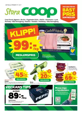 Coop Forum reklamblad