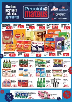 Catálogo Supermercados Mateus (válido até 10-07)