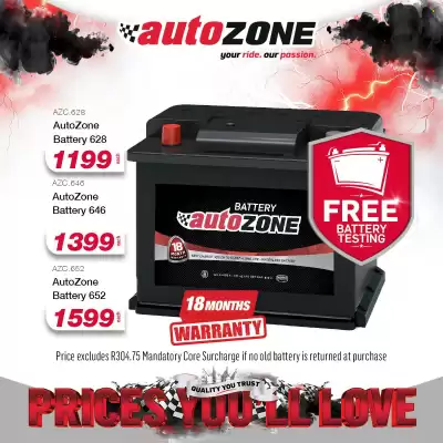 AutoZone catalogue