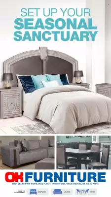 OK Furniture catalogue (valid until 3-08)