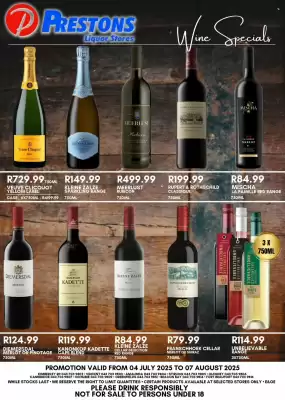 Prestons catalogue