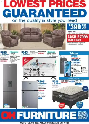 OK Furniture catalogue