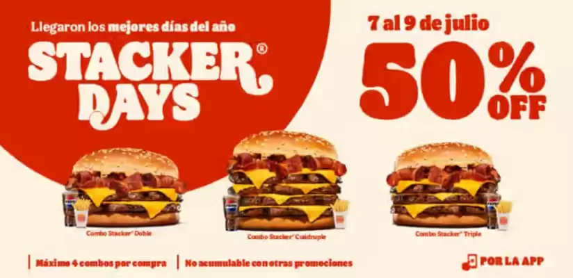 Catálogo Burger King (válido hasta 9-07)