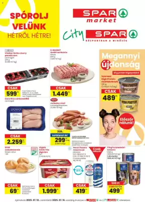Spar Market akciós újság
