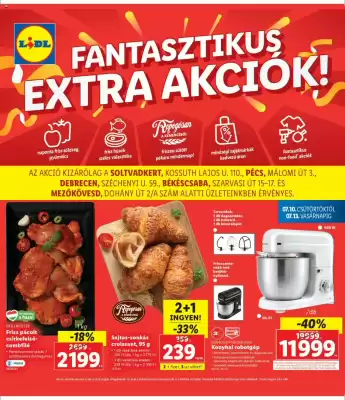 Lidl akciós újság (érvényes eddig: 13-07)