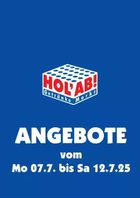 Hol'ab Getränkemarkt Prospekt (gültig bis 12-07)
