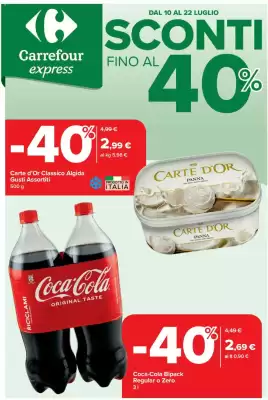 Volantino Carrefour Express