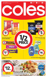 Coles catalogue week 28 Page 1