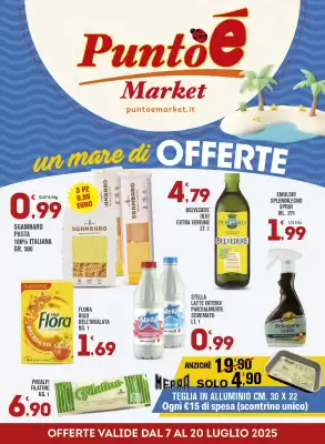 Volantino Punto é market (valido fino al 20-07)