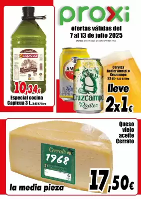 Folleto Proxi (válido hasta el 13-07)