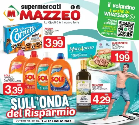 Volantino Mazzeo Supermercati (valido fino al 20-07)