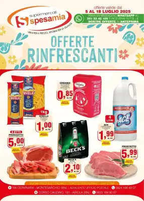 Volantino Supermercati Spesa Mia (valido fino al 18-07)
