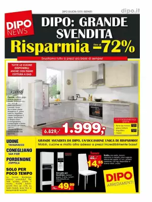 Volantino Dipo Arredamenti (valido fino al 20-07)