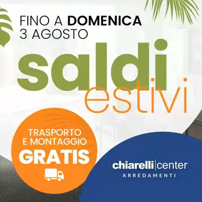 Volantino Chiarelli Center (valido fino al 3-08)