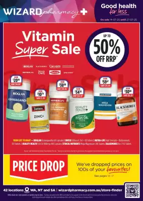 Wizard Pharmacy catalogue (valid until 27-07)