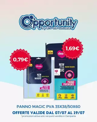 Volantino Opportunity Shop (valido fino al 19-07)