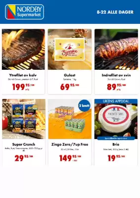 Nordby Supermarket Kundeavis (gyldig til 13-07)