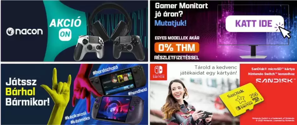 Konzolvilág akciós újság (érvényes eddig: 18-07)