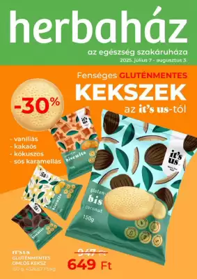 Herbaház akciós újság (érvényes eddig: 3-08)
