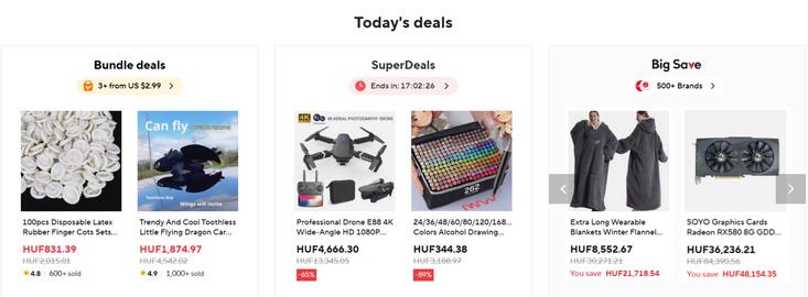 AliExpress akciós újság hét 28 Oldal 1