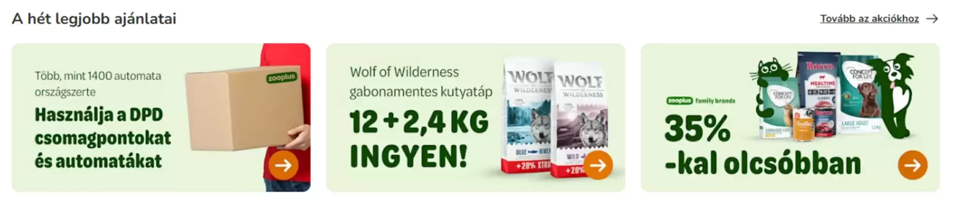 ZooPlus akciós újság (érvényes eddig: 13-07)