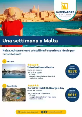 Volantino Imperatore Viaggi (valido fino al 1-11)
