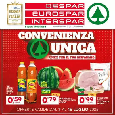 Volantino Despar (valido fino al 16-07)