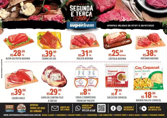 Catálogo Superbom Supermercado (válido até 9-07)