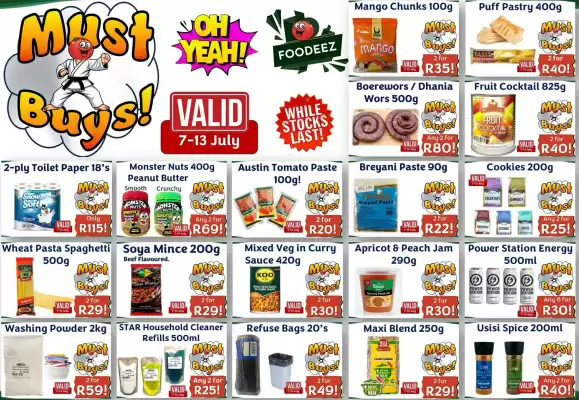 Foodeez catalogue (valid until 13-07)