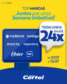 Catálogo Lojas Certel semana 28 Página 1