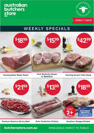 Australian Butchers Store catalogue Page 1