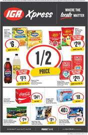 IGA Xpress catalogue week 28 Page 1