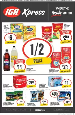 IGA Xpress catalogue
