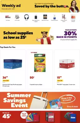 Staples Weekly Ad (valid until 13-07)