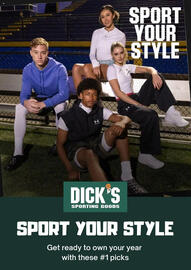Dick's Sporting Goods Weekly Ad Page 1