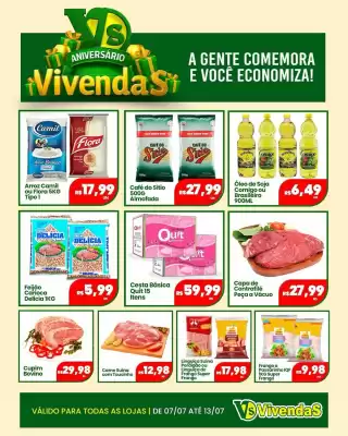 Catálogo Vivendas Supermercados (válido até 13-07)