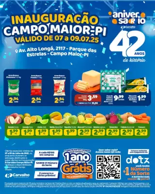 Catálogo Carvalho Supermercado (válido até 9-07)