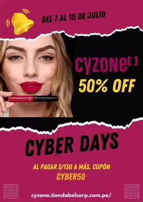Catálogo Cyzone (válido hasta 11-07)
