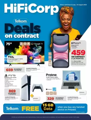 HiFi Corp catalogue (valid until 31-08)