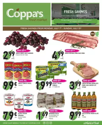 Coppa's Fresh Market flyer (valid until 14-07)