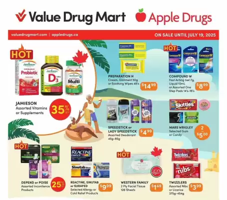 Value Drug Mart flyer (valid until 14-07)
