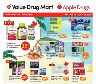 Apple Drugs flyer week 28 Page 1