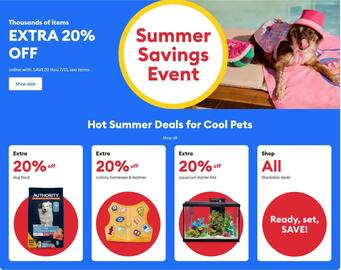 Pet Smart Weekly Ad week 28 Page 1