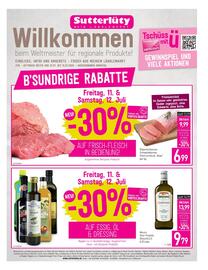 Sutterlüty Flugblatt woche 28 Seite 1