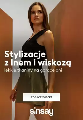 Sinsay gazetka (ważność do 13-07)