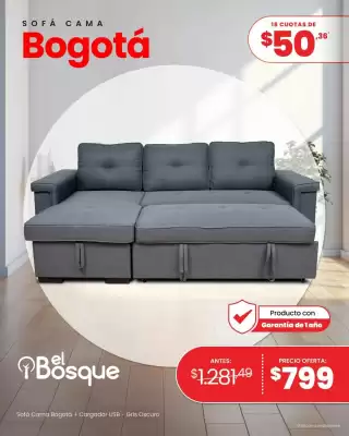 Catálogo Muebles el Bosque (válido hasta 13-07)