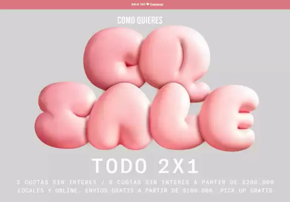 Catálogo Como quieres que te quiera (válido hasta 22-07)