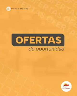 Catálogo El Milagro Mayorista (válido hasta 11-07)