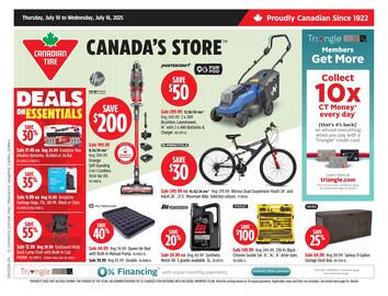 Canadian Tire flyer week 28 Page 1